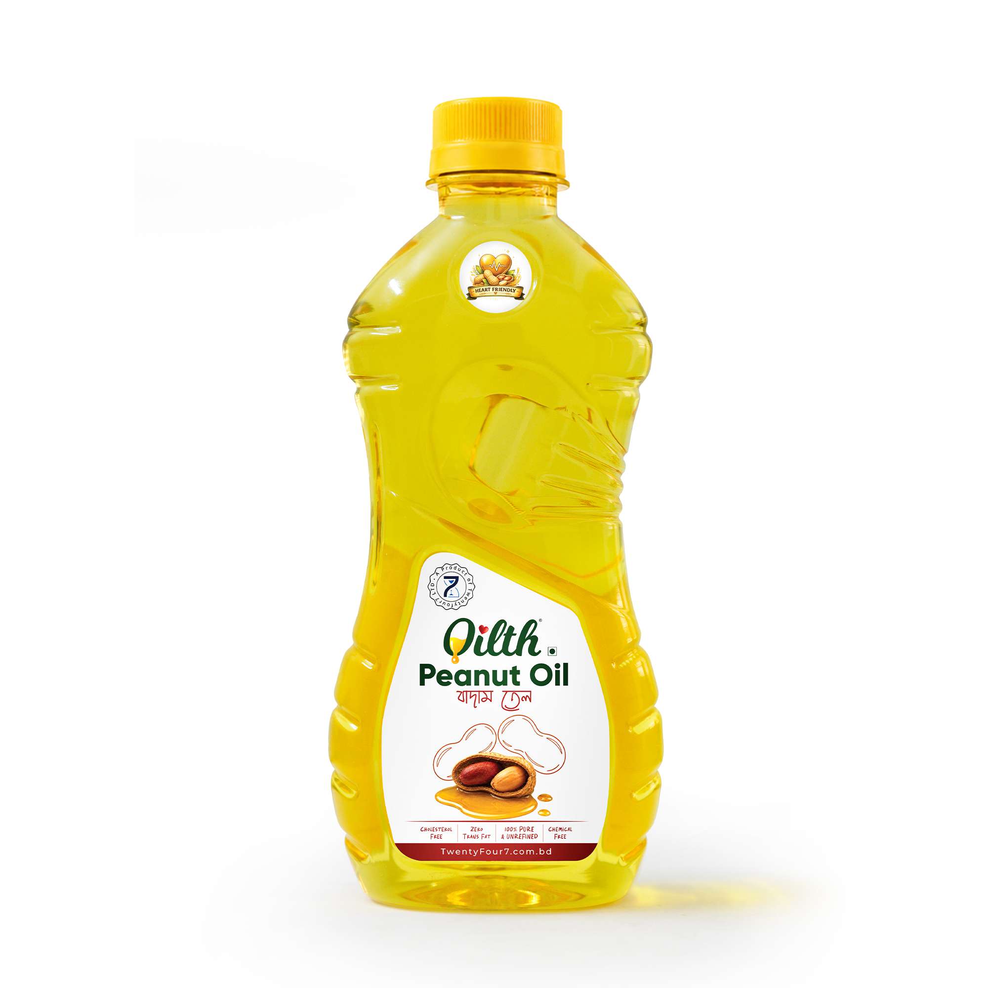 Oilth Peanut Oil 500 ML | অয়েলথ বাদাম তেল ৫০০ মিলি